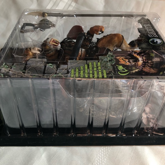 2001 Stan Winston Creatures Realm of the Claw 8” SABYR Poseable Figure NWT - Picture 14 of 16